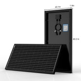 ACOPOWER 500W Mono Solar RV Kits,  40A MPPT Charge Controller (5x100W 40A)